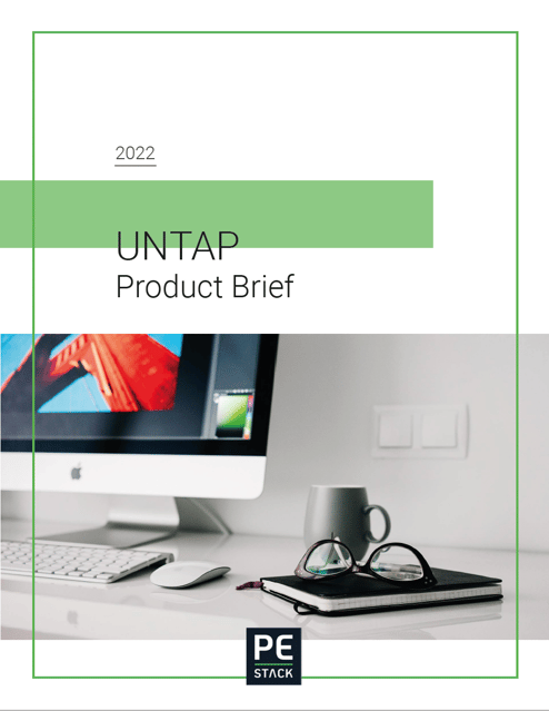 Untap Product brief PEStack Cover
