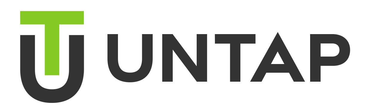 untap logo and title copy